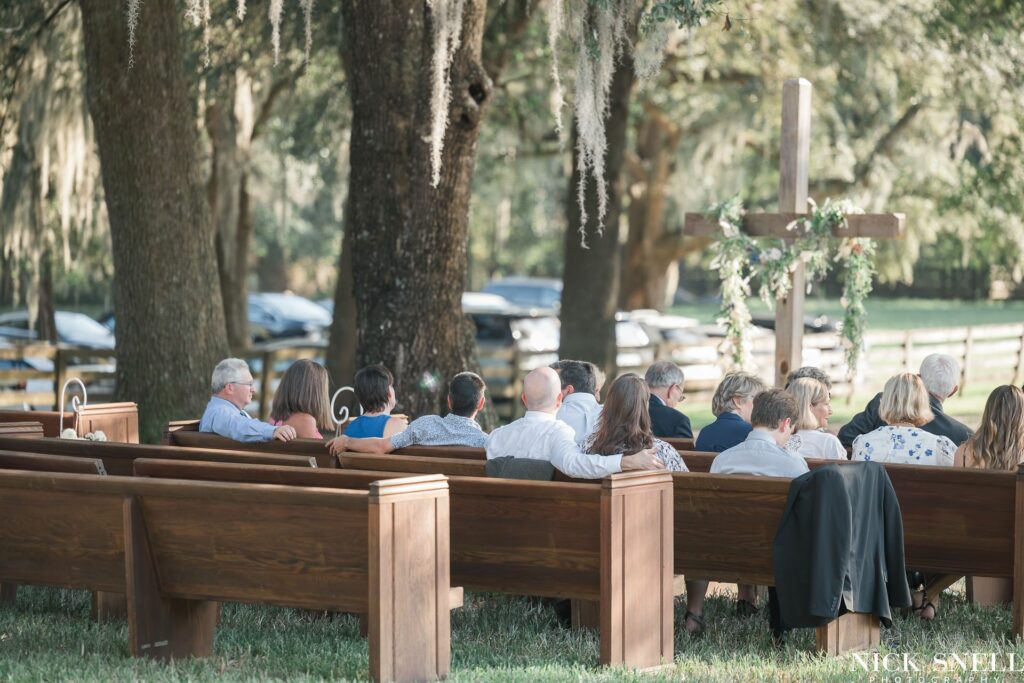 Jacksonville Florida Wedding venue, wedding chapel, wedding pews, antique pews, Open air barn, wedding receptions, Golden Hour, Bride, Groom, wedding day, Horse Farm, Farm Wedding Venue, Barn Wedding Venue, Ranch Wedding Venue, Horse Farm Wedding